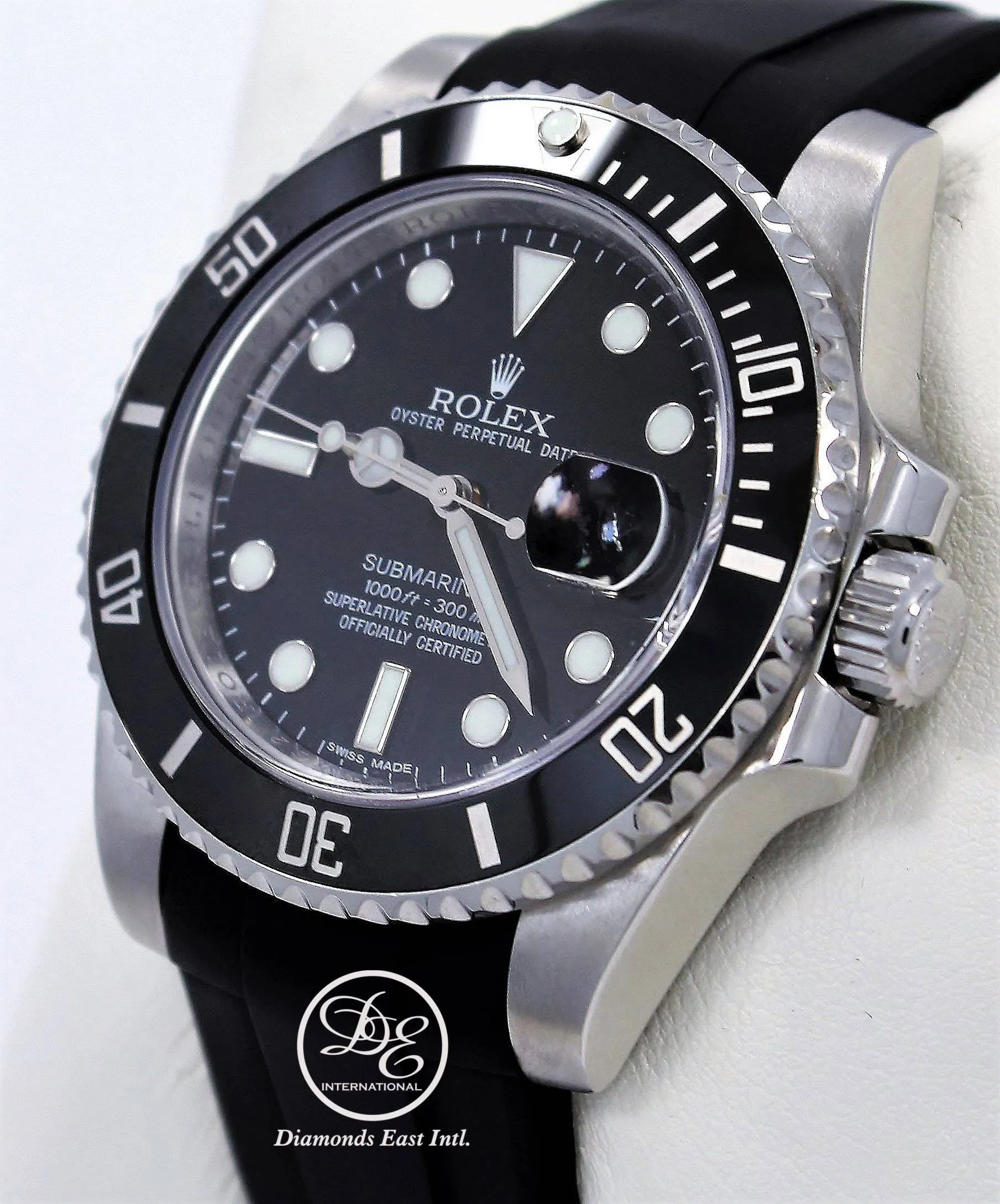 Rolex Oyster Perpetual Submariner Date 116610 LN RUBBER B