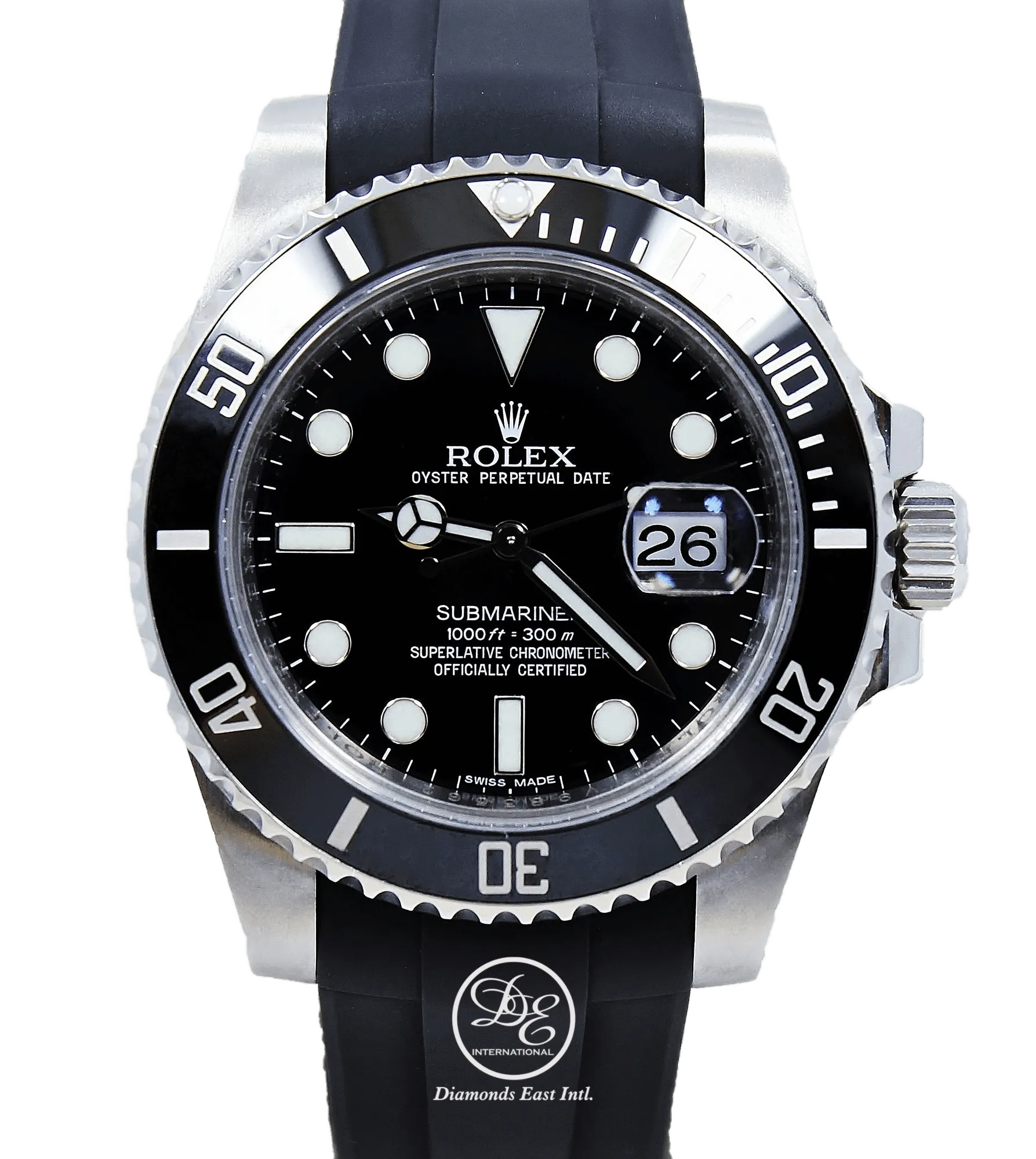 Rolex Oyster Perpetual Submariner Date 116610 LN RUBBER B