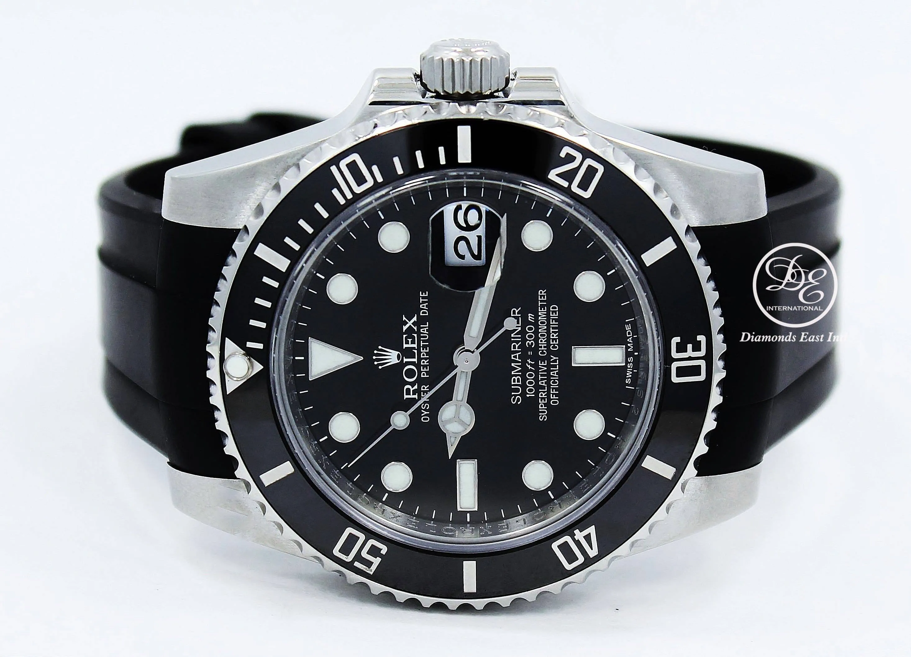 Rolex Oyster Perpetual Submariner Date 116610 LN RUBBER B