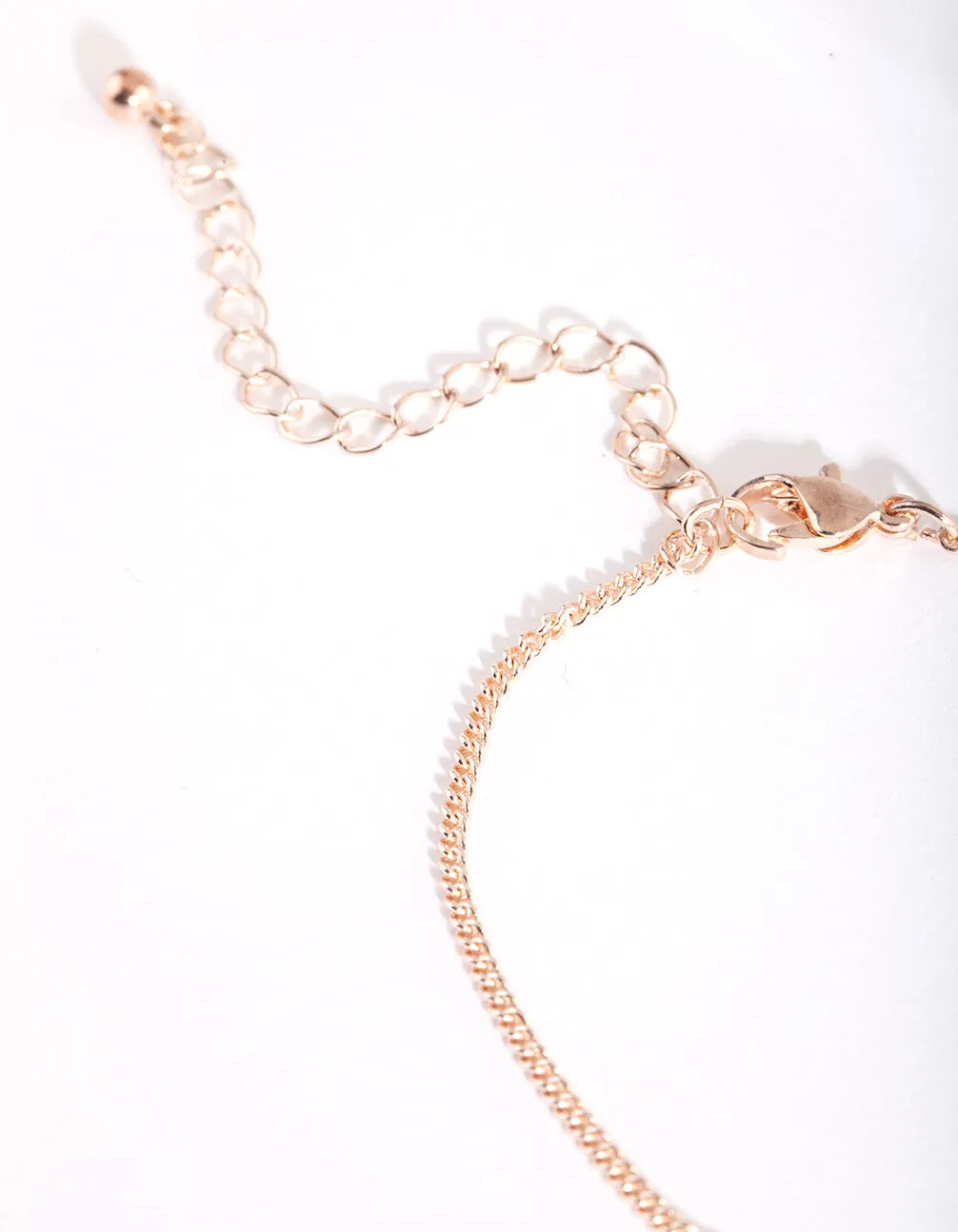 Rose Gold Fine Chain Bracelet