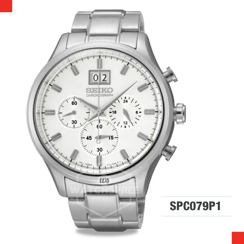 Seiko Chronograph Watch SPC079P1 (Not For EU Buyers)