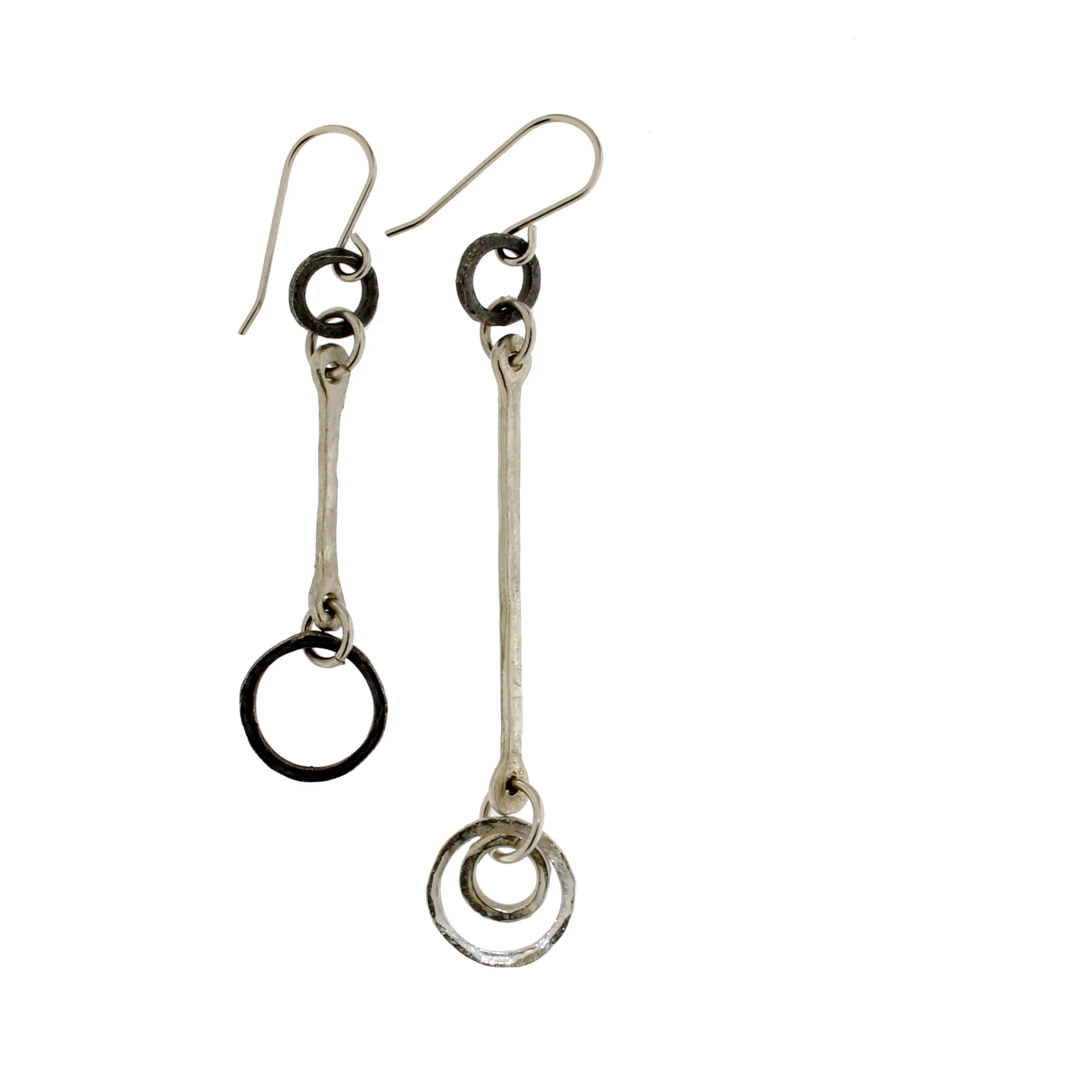 SSP E3 STICKS & STONES (plain earrings)