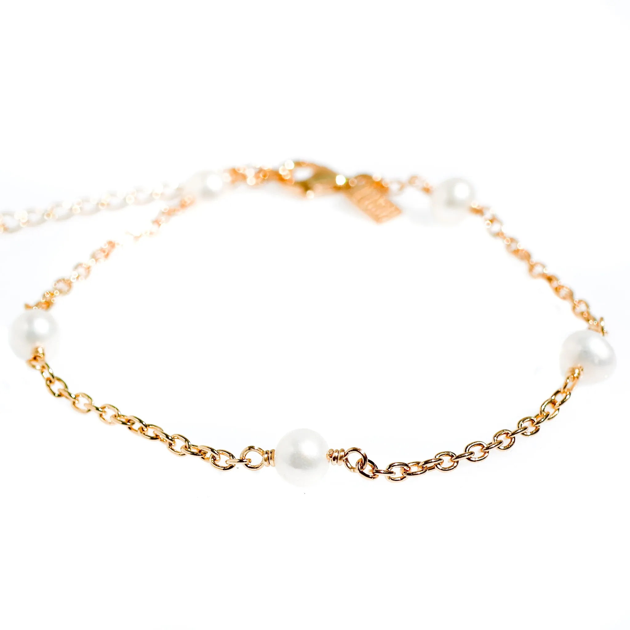 Stardust Pearl Bracelet Gold