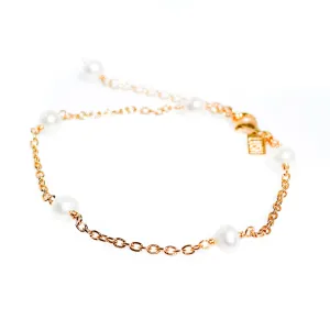 Stardust Pearl Bracelet Gold