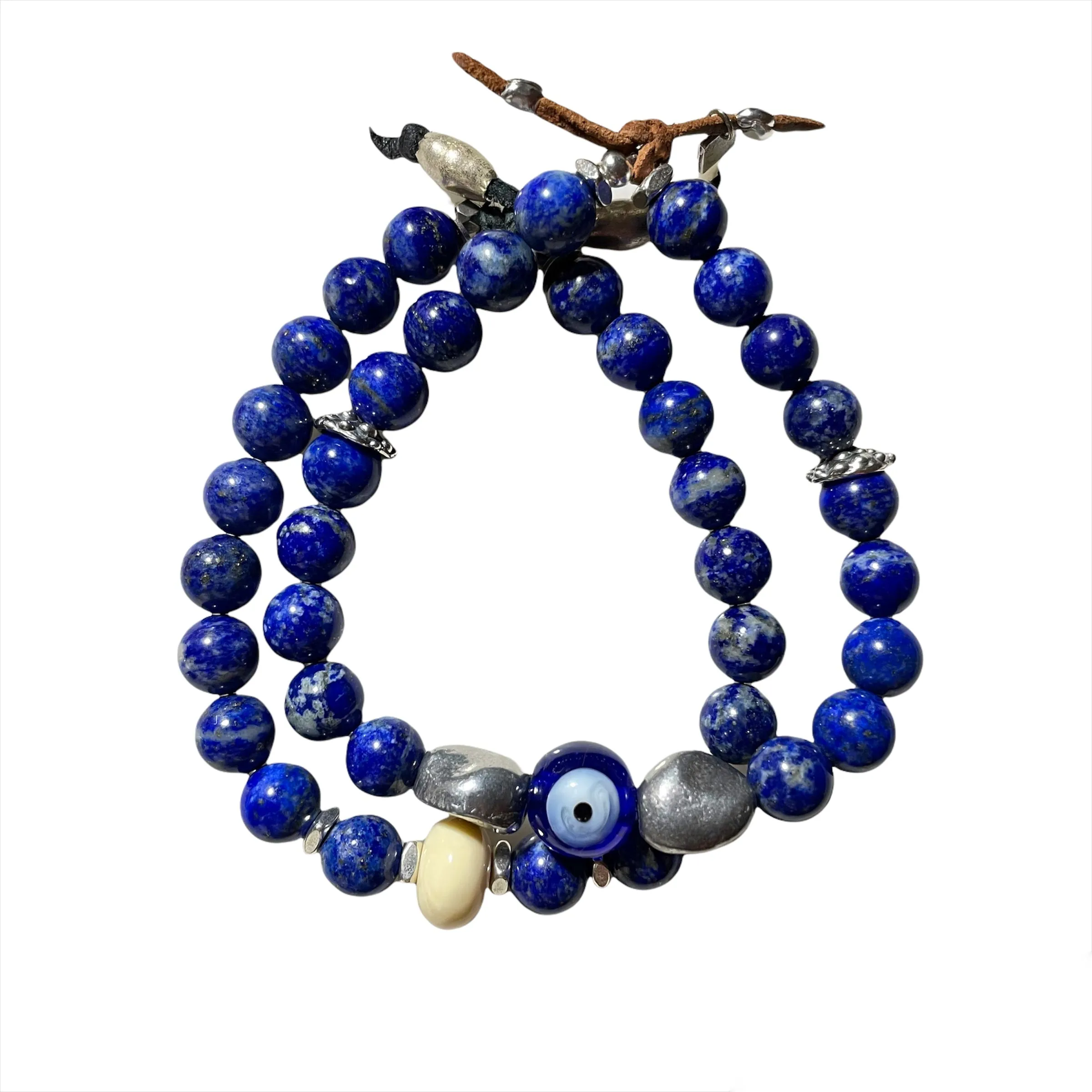 sunny lapis mens bracelet